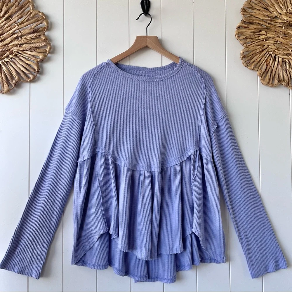 Free People thermal top oh my babydoll - Picture 7 of 10